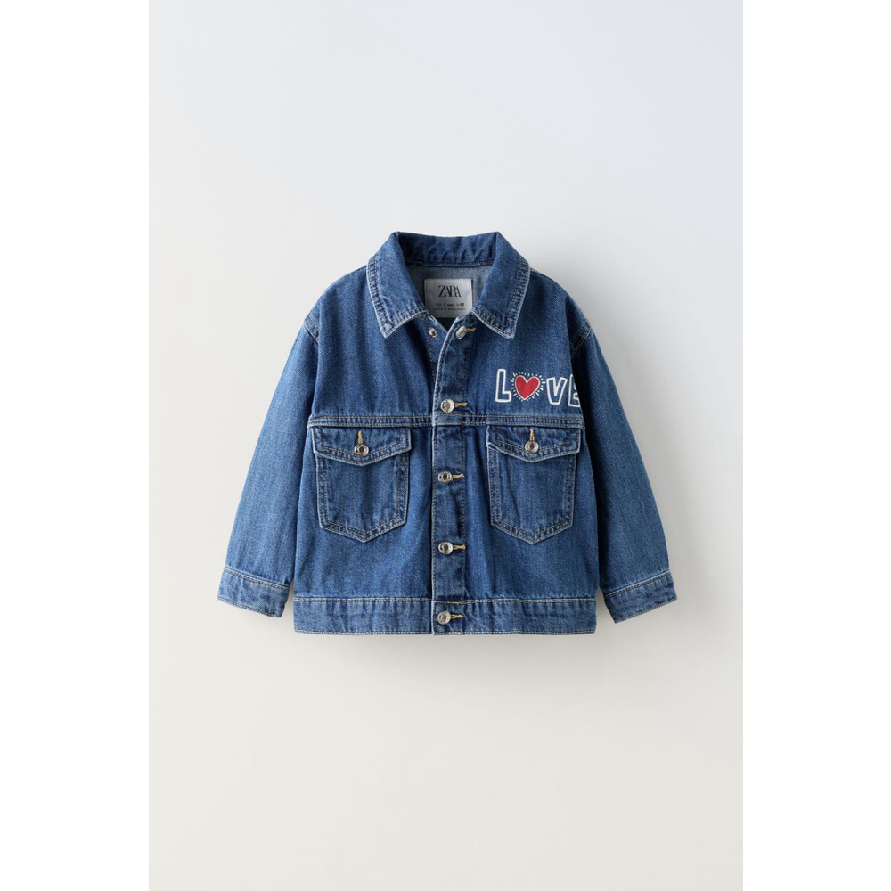 Zara x Keith Haring Denim Set Size 3 - Picture 5 of 7